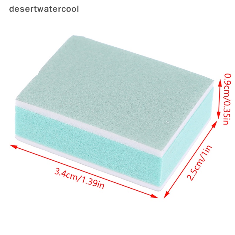 Deid 50Pcs Blok Penyangga Kuku Grit Nail Art Sanding Polish UV Gel Shining Buffer Files Martijn