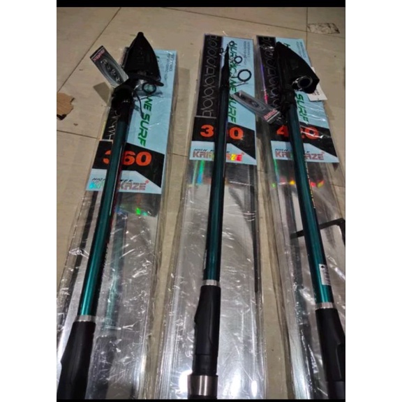 Joran Pancing Kamikaze Hurricane Ssurf 360 390 Carbon Ringan Kuat Kkaku