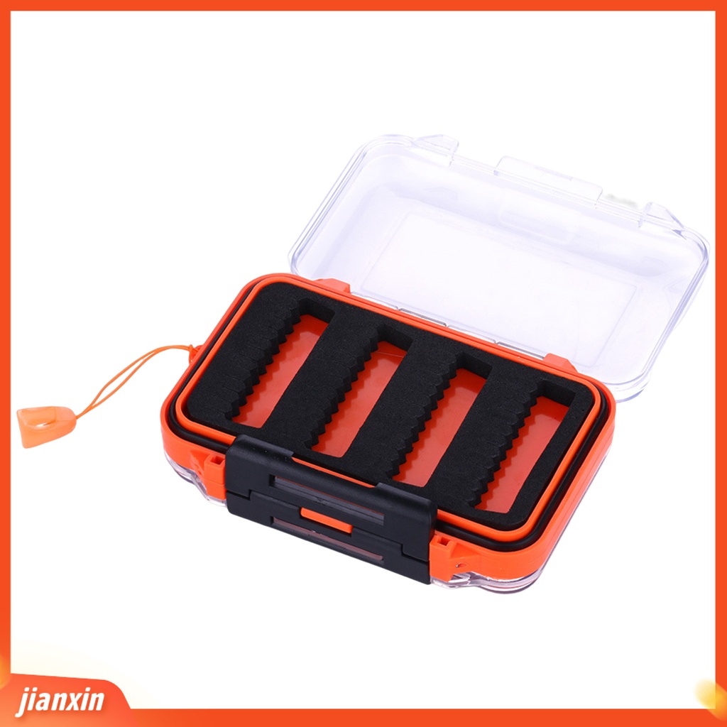 (In Stock) Kotak Umpan Pancing Dua Sisi Kapasitas Besar Tutup Transparan Menebal Ukuran Kecil Penyimpanan Alat Pancing Anti Gores Tahan Lama Memancing Case Perlengkapan Memancing