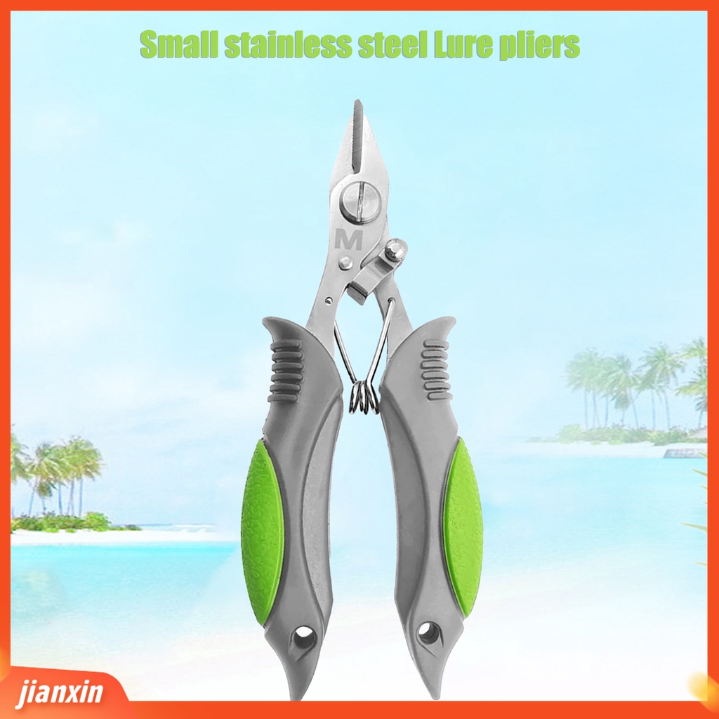 (In Stock) Fish Plier Mirror-polished Mudah Disimpan Pemotong Kepang Heavy-duty Stainless Steel Untuk Outdoor