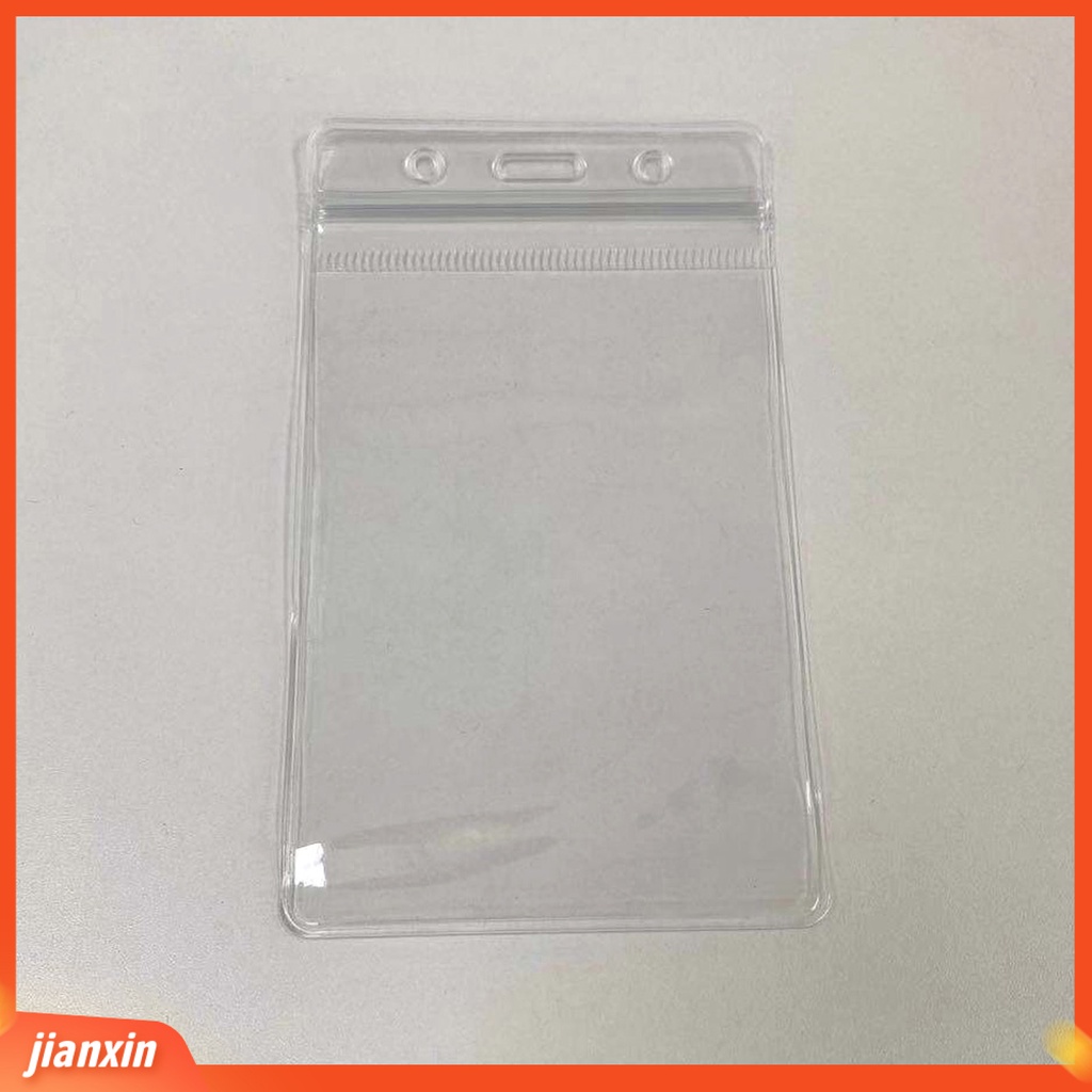 (In Stock) 50Pcs Clear Card Holder Ringan Portabel Profesional Hemat Energi Kemasan PVC Resealable Zipper Fishing Lures Bag Untuk Penyimpanan