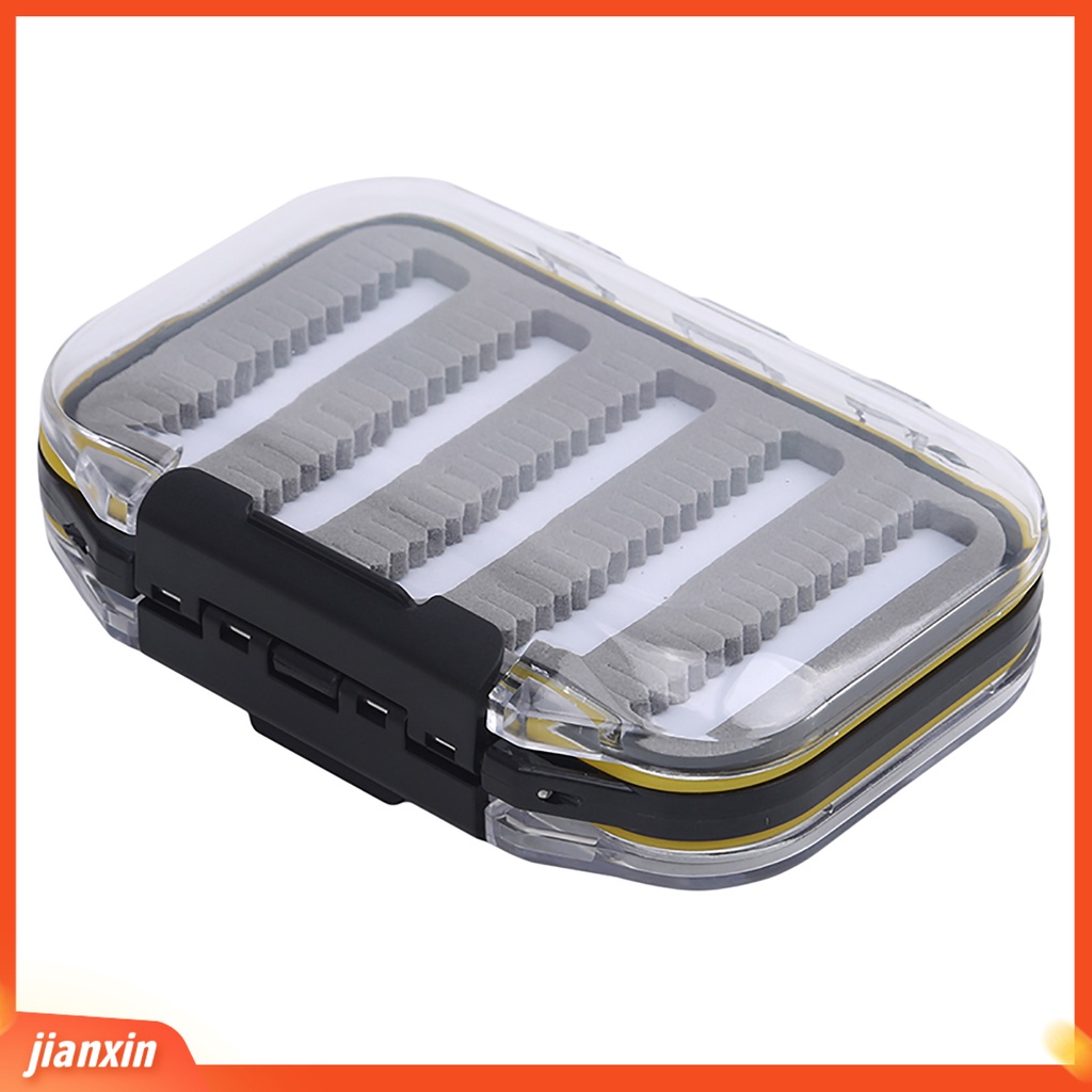(In Stock) Kotak Pancing Ringan Ukuran Saku Praktis Double-sides Tackle Box Untuk Lalat Air Garam