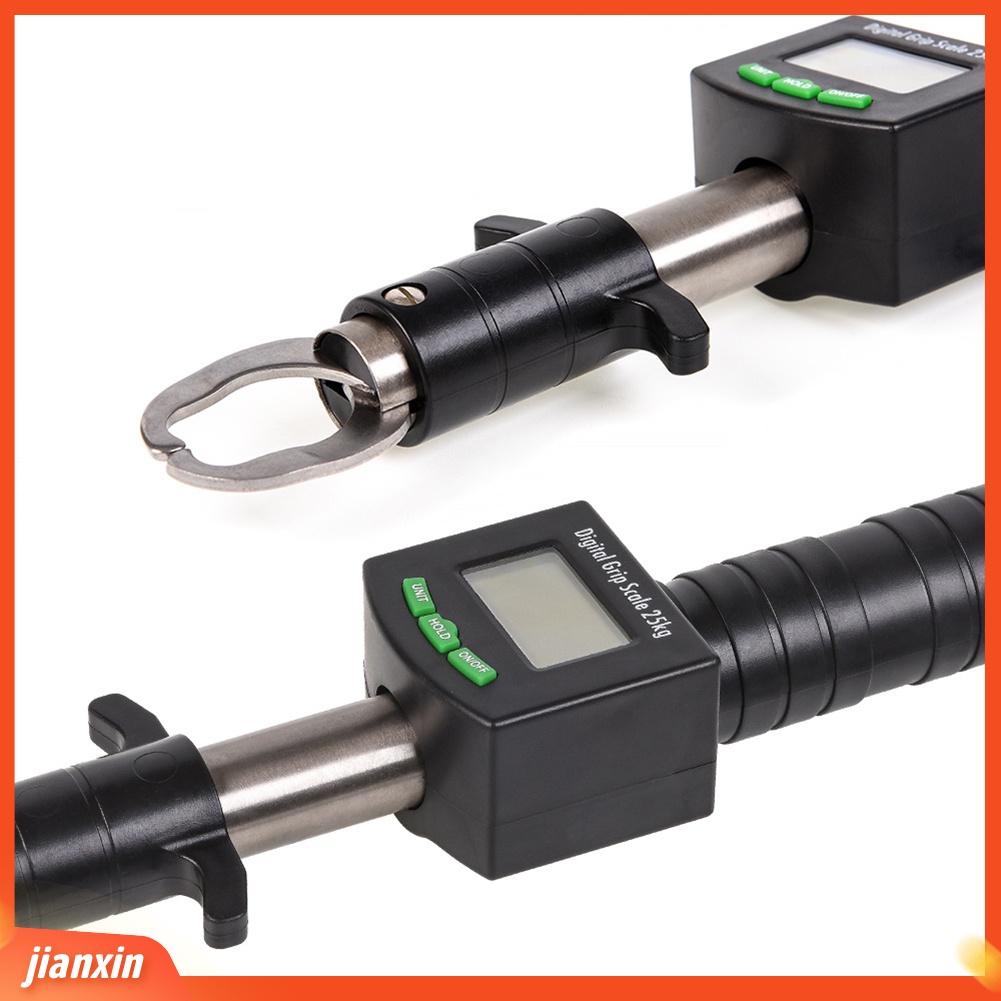 (in Stock) 3in1 Digital Grabber Timbangan Pancing Aluminium Gripper Clamp Tape Measure Tackle