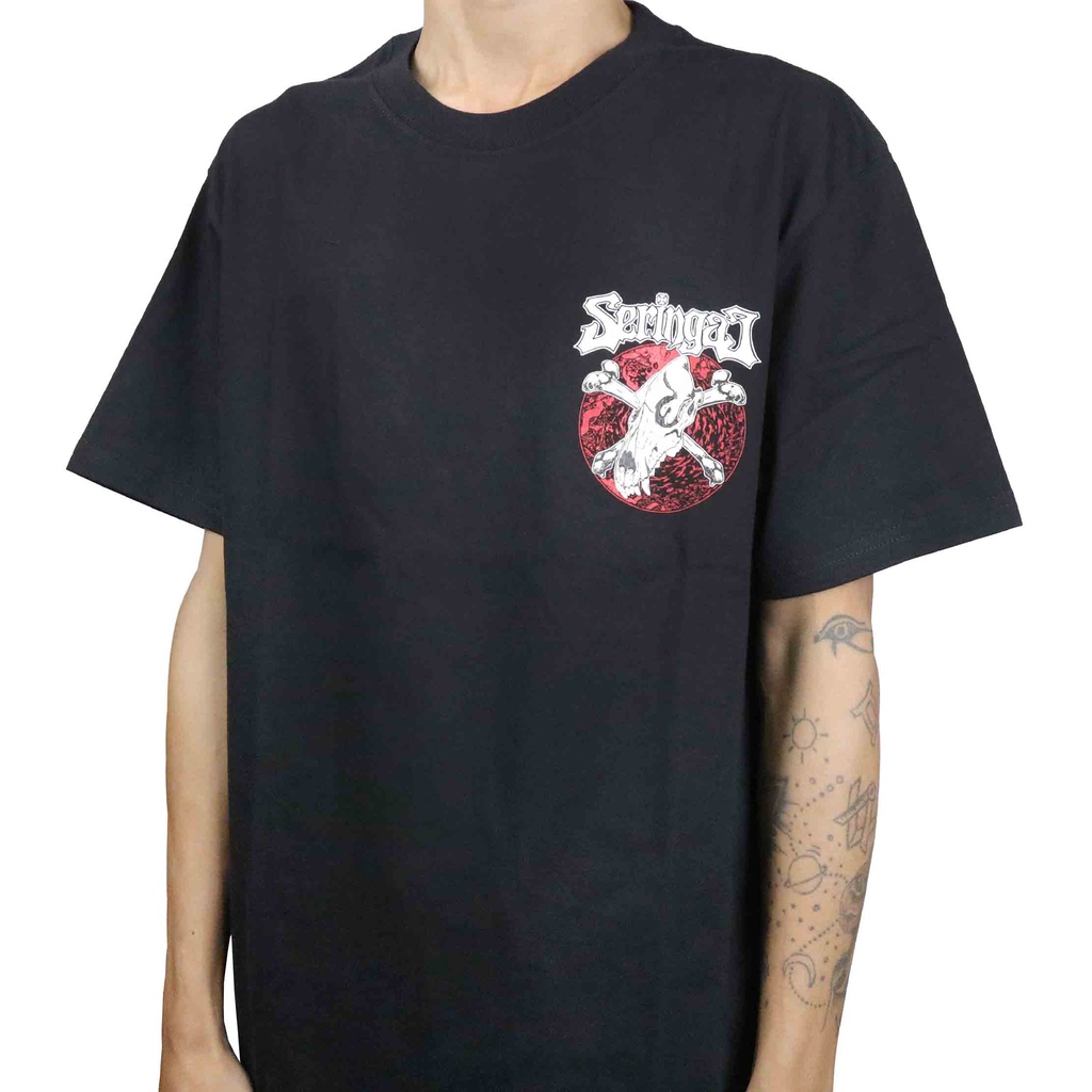 Metalgear merch Tshirt Seringai - Chopper Katun M-XL Kaos pria Original 100%