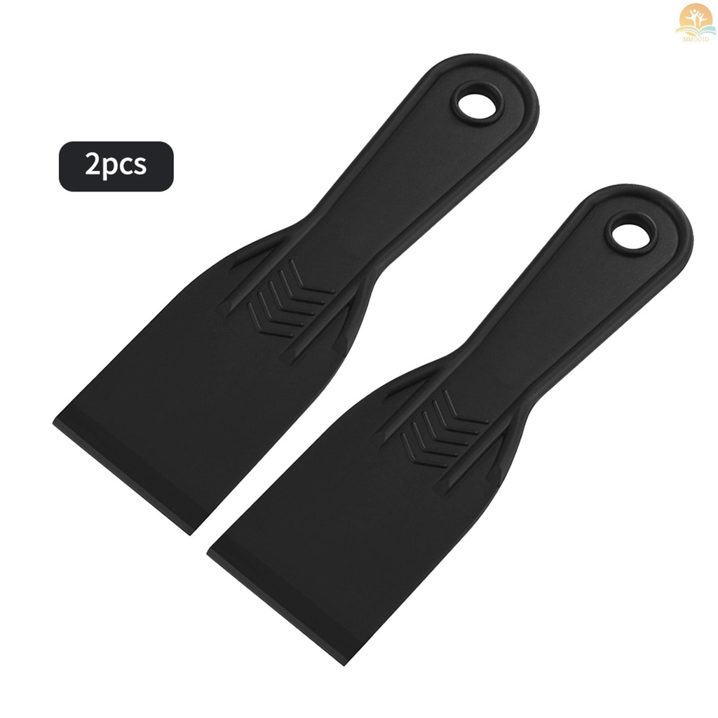 In Stock 2pcs SLA DLP UV Resin 3D Printing Model Sekop Alat Penghilang Plastik Spatula Sekop Hitam Kompatibel Dengan Creality Anycubic Wanhao TENLOG Printer 3D