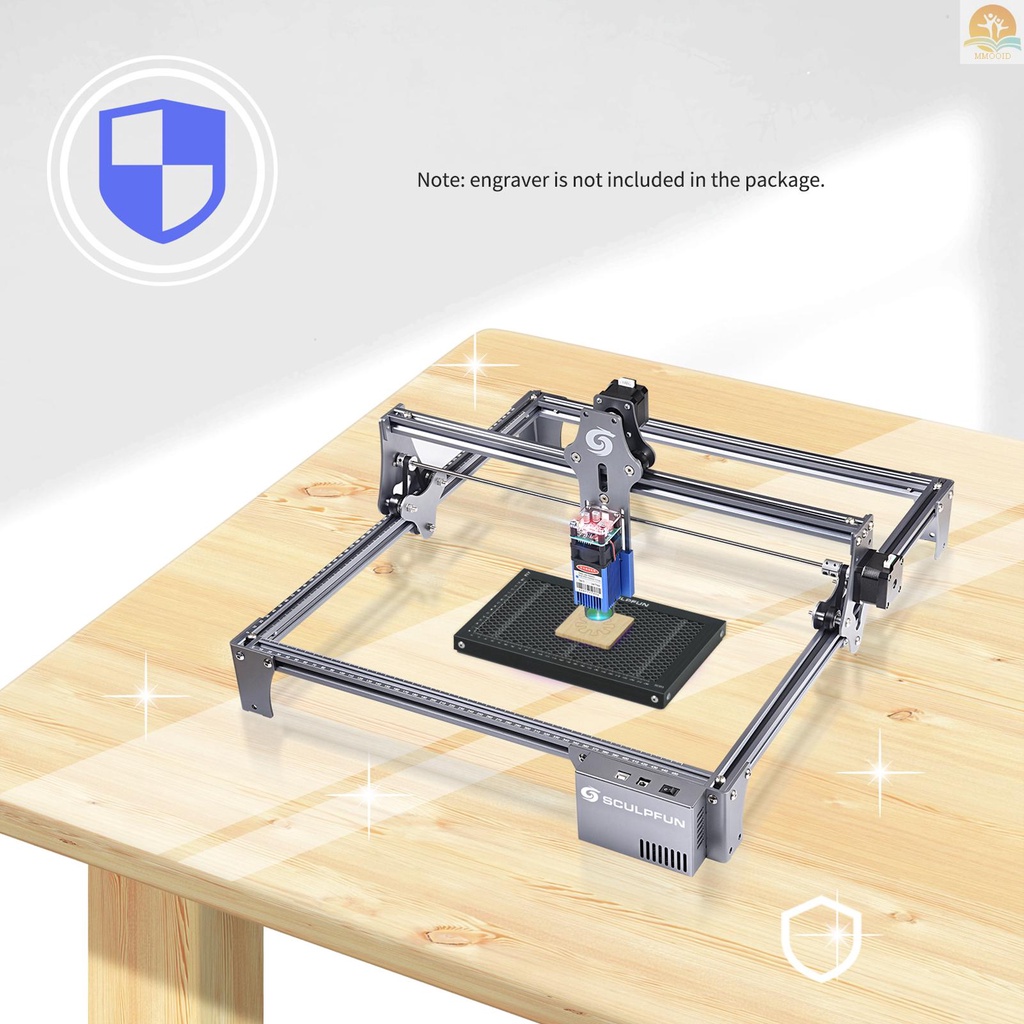 In Stock SCULPFUN Laser Engraver Honeycomb Working Table Steel Panel Board Platform Untuk Dioda Mesin Laser Kerja Pemotongan Bersih 300x200mm Pelindung Meja