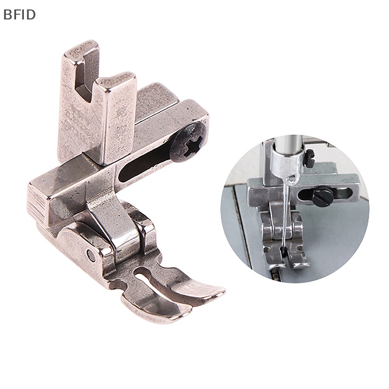 [BFID] 1pc Kaki Universal #T3 Adjustable Cord Regular Zipper Presser Foot Untuk Aksesoris Mesin Jahit Industri Lockstitch [ID]