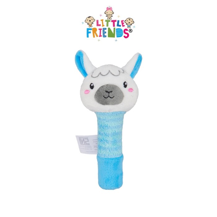 LITTLE FRIENDS Rattle Stick Kerincing Mainan Bayi Boneka Ratel Kericik Baby Toys