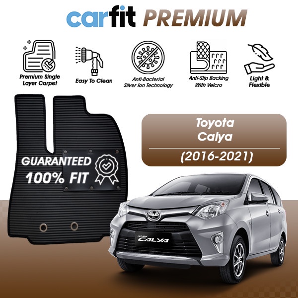 CARFIT PREMIUM Toyota Calya Karpet Mobil EVA 1 Lapis 2016-2021