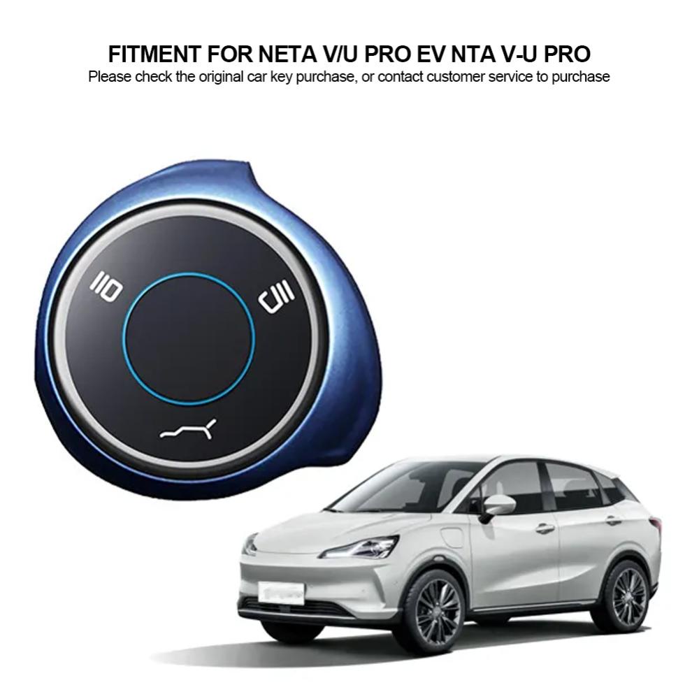 Openmall TPU Mobil Remote Key Case Cover Melindungi Shell Tas Aksesoris Dengan Beruang Untuk NETA V U PRO NETA V/U PRO EV NTA V-U Hezhong Energi Baru Kendaraan C8Q5