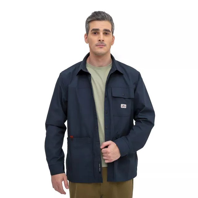 EIGER 1989 JAKET KEMEJA PRIA QUIMPER JACKSHIRT - NAVY