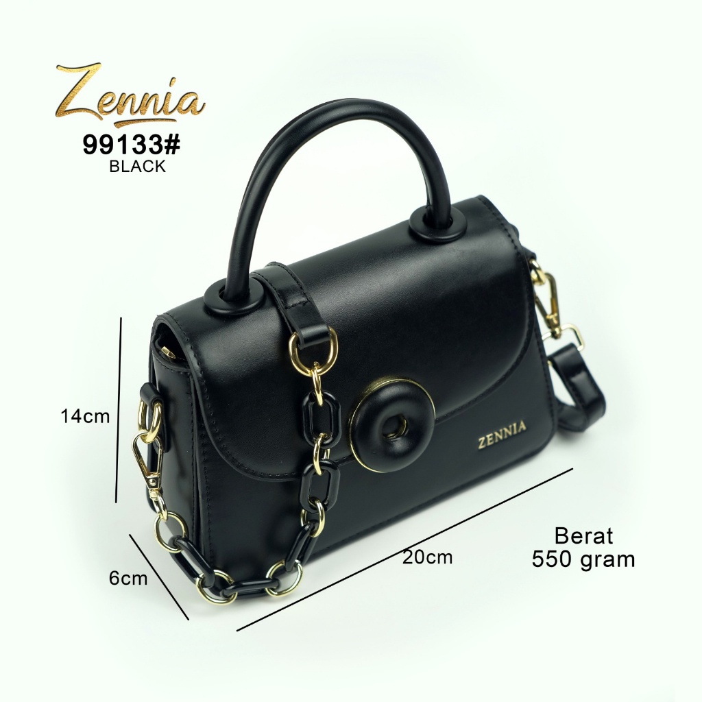 (TGS) Tas Selempang Zennia 99133 Tas Slingbag Wanita Tas Slempang Import Cewek Fashion