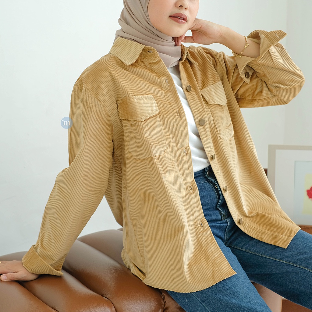 MIKO Corduroy Jacket MARU | Jaket Luaran Korduroy Unisex