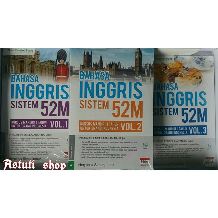 Paket Bahasa Inggris Sistem 52 M
