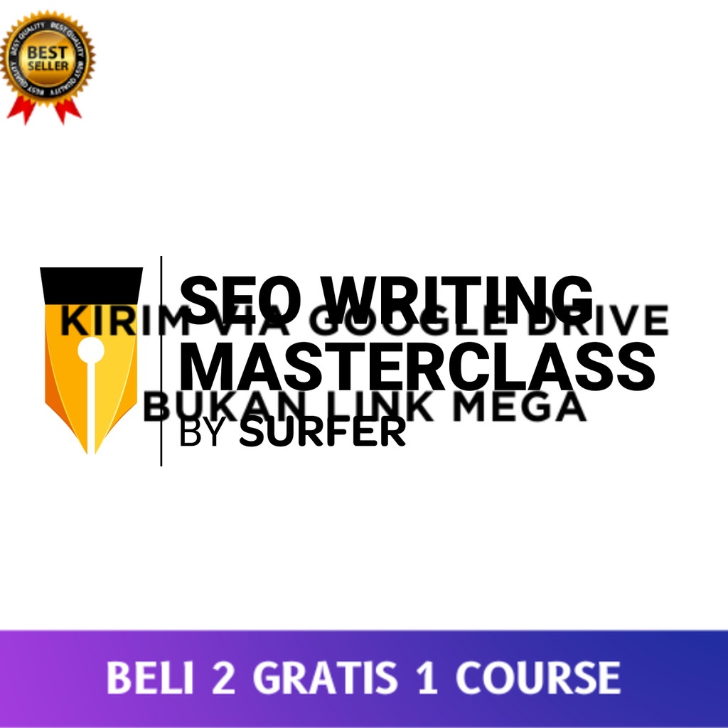 XTUTOR ecourse surfer seo writing masterclass termurah