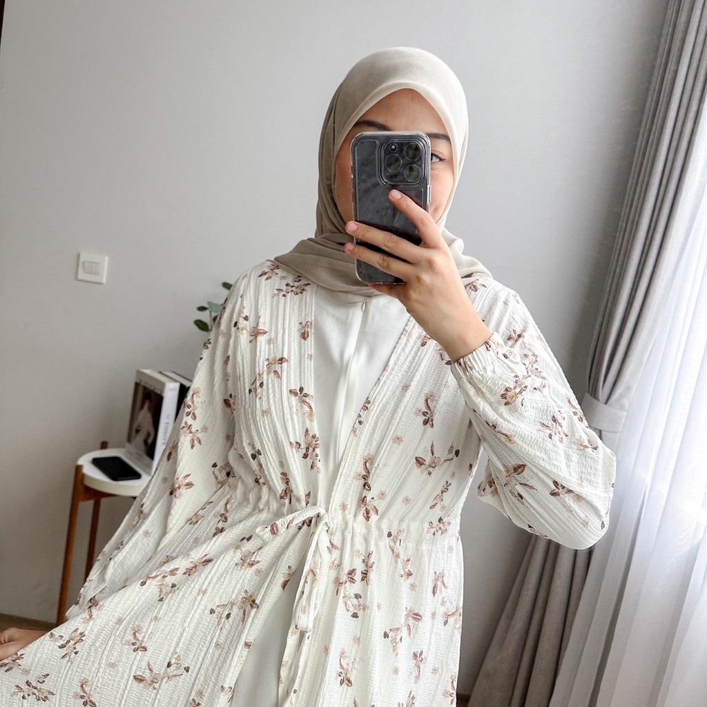 Oclo | Elyazri Dress Basic Inner Outer Serut Busui