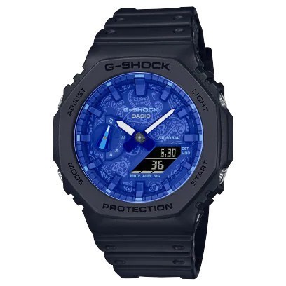 Original 100% Casio G-SHOCK GA-2100BP-1ADR Jam Tangan Pria GA2100 GA-2100BP-1 Garansi Resmi 2 Tahun