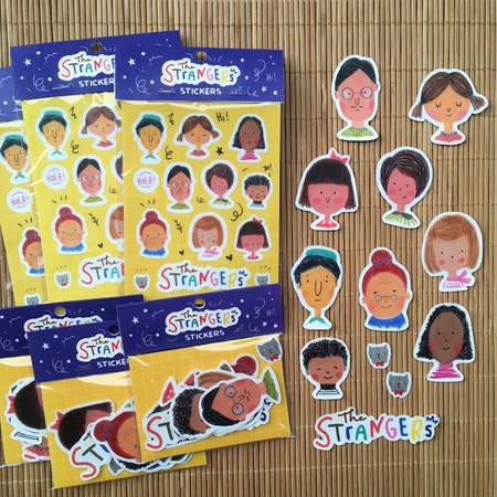 

Sticker Planner Strangers by MENTOL ART / Stiker Lucu / Cute / Bujo Journaling Journal