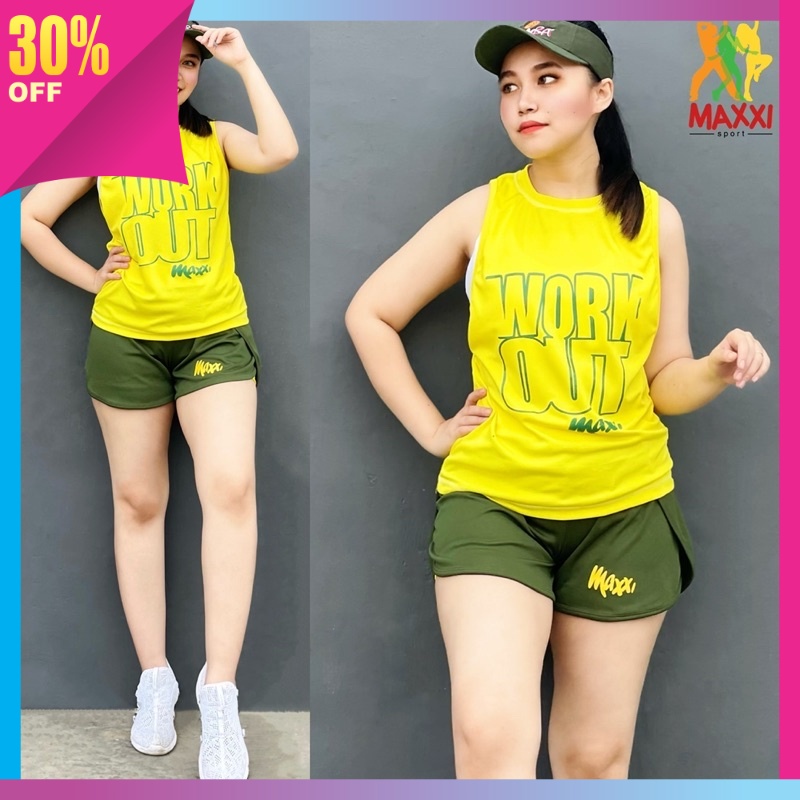 SETELAN PANJANG PENDEK SPORT OLAHRAGA PRIA WANITA MURAH / Setelan Baju Olahraga Hotpants Tanktop Pen