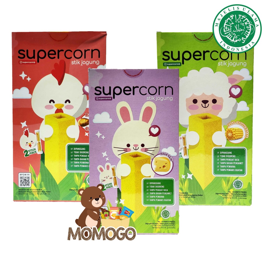 

SUPERCORN STICK JAGUNG /SNACK SEHAT ANAK