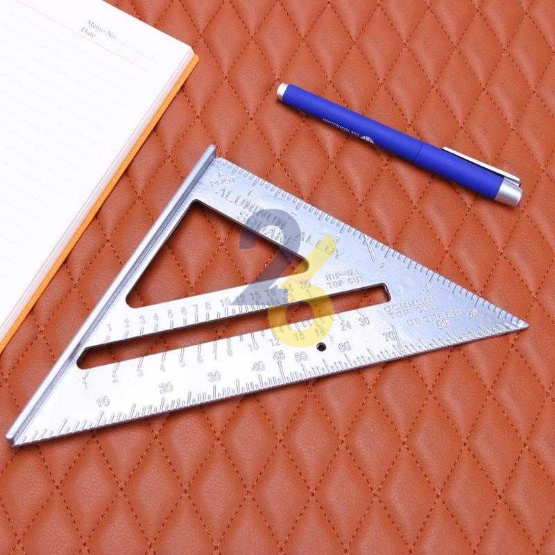 

[26] Taffware Penggaris Siku Mistar Triangle Ruler Aluminium - VK18