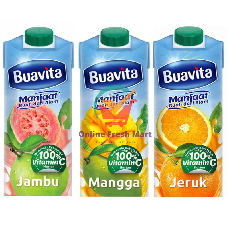

(kirim instant) Buavita kemasan besar Jambu guava orange mangga jus buah - Online Fresh Mart Denpasar