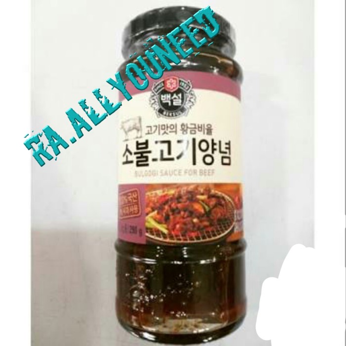 

Beksul Saus Marinasi Bulgogi BBQ 290 gram bumbu korea