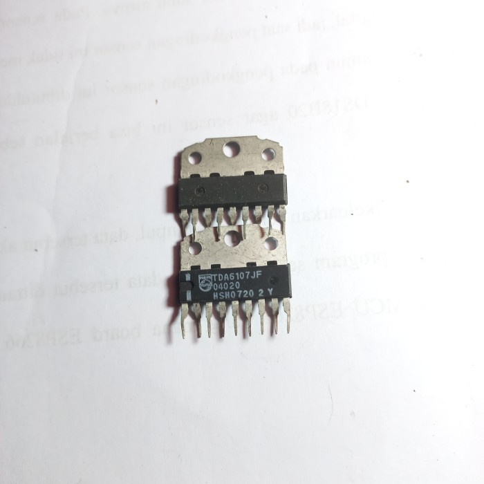 IC TDA6107AJF TDA 6107AJF 6107 AJF JF TDA6107JF RGB TV LG ORI ORIGINAL