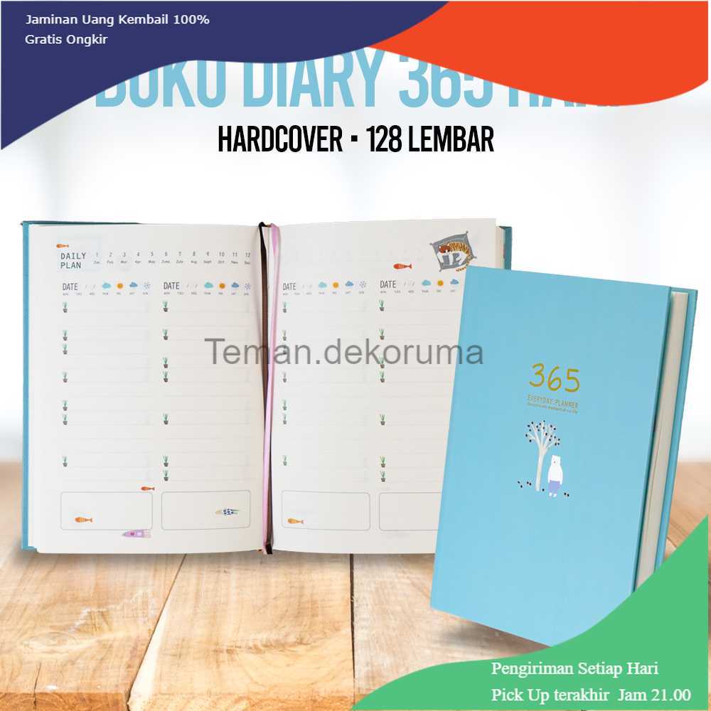 

TD - TLA DingDongTu Buku Diary 365 Hari Hardcover - DDT-4083-32