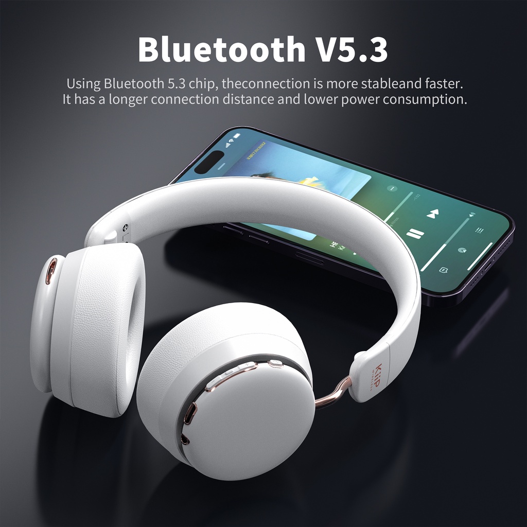 Thinkplus X KiiP Wireless TH80 Headphone Bluetooth Hifi Wireless Headset Earphone