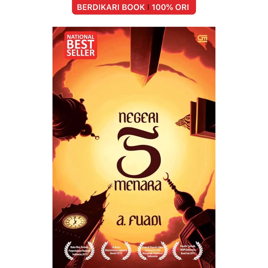 Berdikari - A Fuadi; Negeri 5 Menara - Gramedia