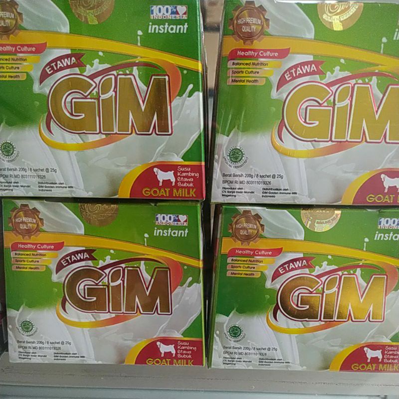 

susu kambing etawa GIM ASLI