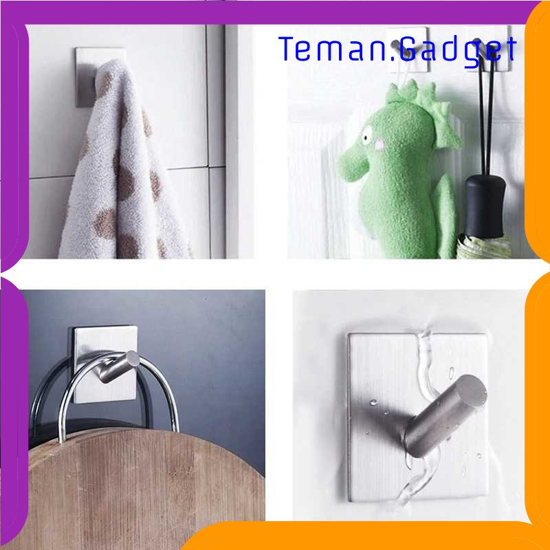 TG - ART KHGDNOR Gantungan Dinding Kapstok Hook Hanger 4 Hanger - MT30