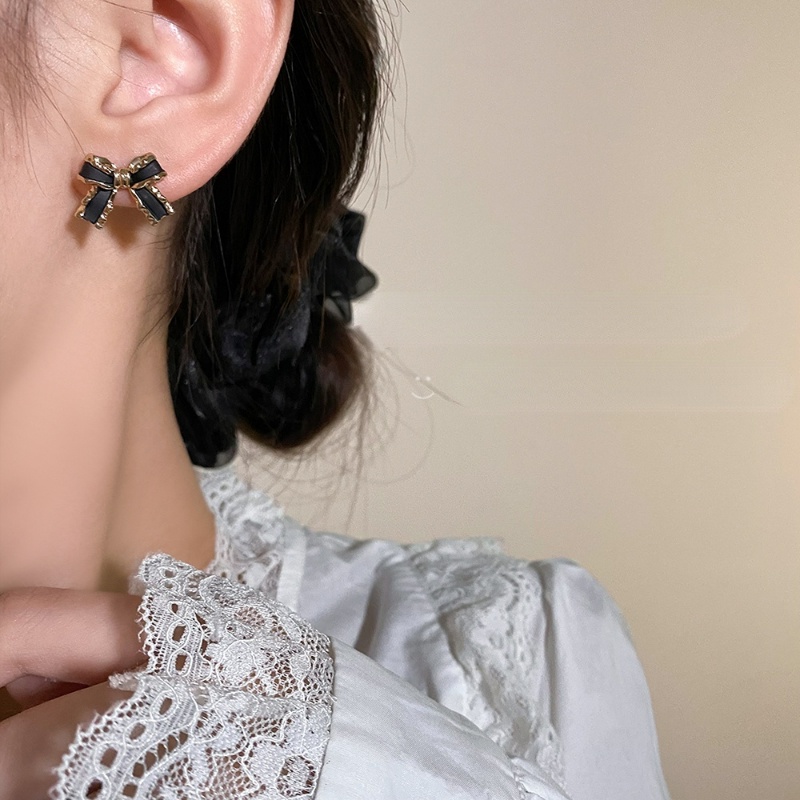 Lucu Ikatan Simpul Anting ear studs Untuk Perhiasan fashion Gadis Manis Yang Indah