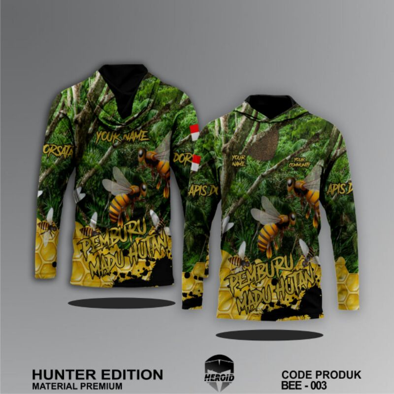 Baju Kamuflase Hunting Camo dan Kaos Berburu Lengan Panjang Camo untuk Pria Indonesia
