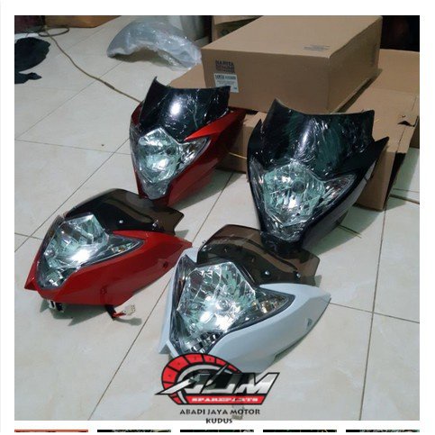 TOTOK BATOK KEPALA DEPAN SET LAMPU SATRIA FU NEW FACELIFT STANDAR