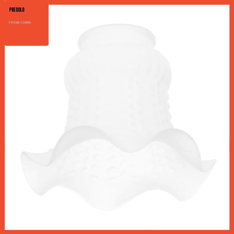 [Predolo] 3pcs Pengganti Lampu Gantung Kipas Plafon Lampu Dinding Frosted Clear Glass Shade