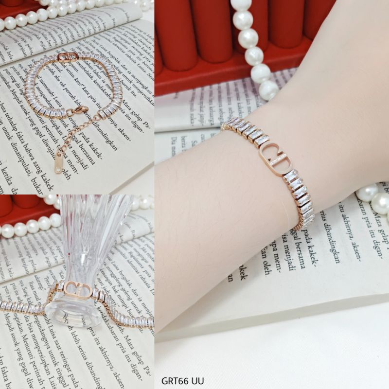 Gelang Titanium Wanita GRT66-67-71 UU