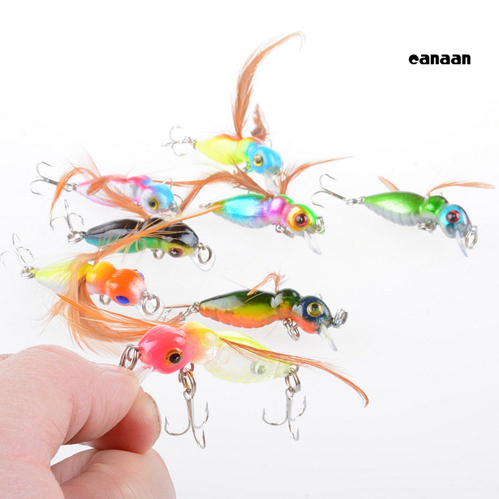 Cnn-4.5cm/3.4g ABS Umpan Keras Hiu Hidup Kait Anti Deformasi Ikan Kecil Umpan Perlengkapan Memancing