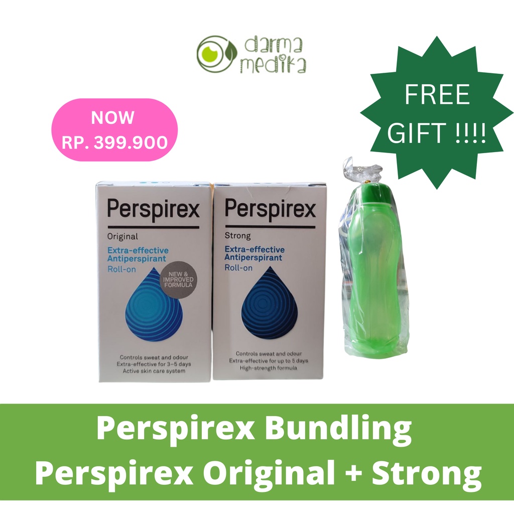 Perspirex Bundling (Perspirex Original + Perspirex Strong 20ml 20 ml)