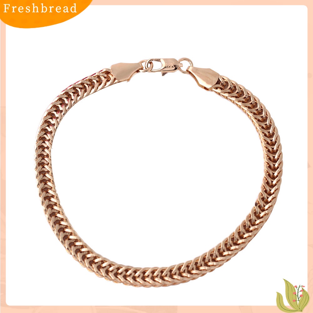 &lt; Freshbread &gt; Nightclub Pria Wanita Alloy Rantai Pasangan Hadiah Gelang Bangle Persahabatan Perhiasan