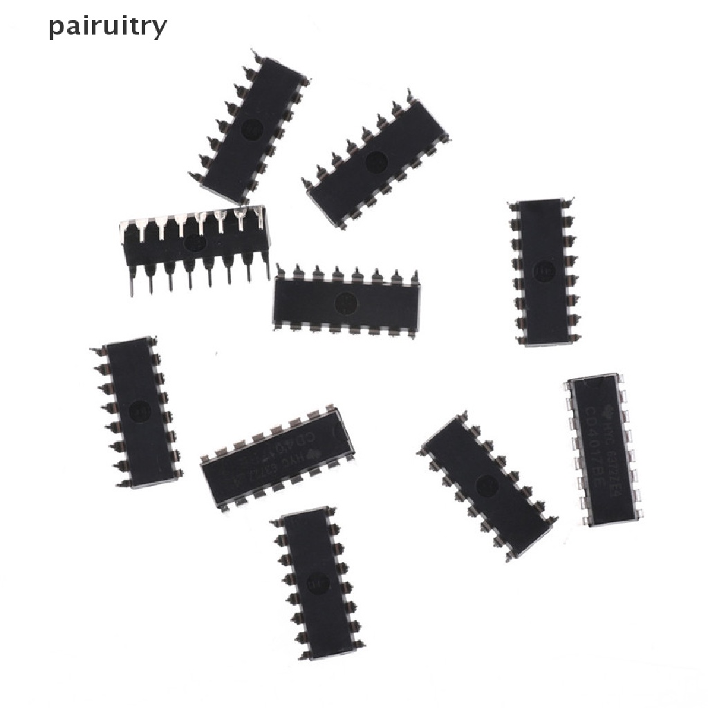 Prt 10PCS CD4017BE 4017cd4017de Counter Divider IC PRT