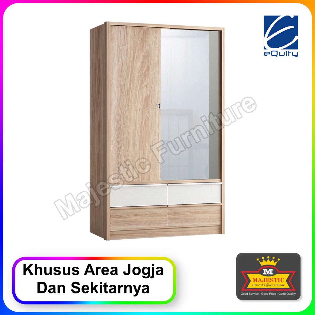 Lemari Pakaian Pintu Sliding - Equity LP 288 SL - Jogja