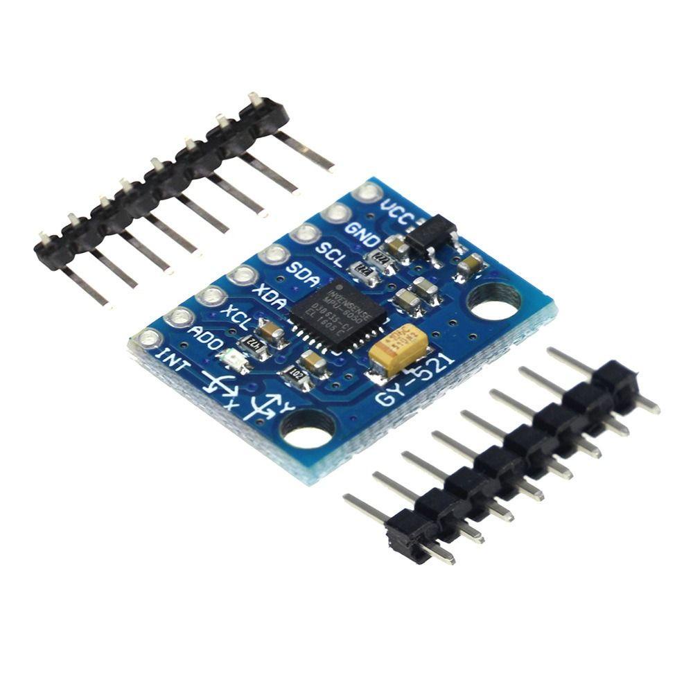 Populer 2pcs Modul MPU6050 Tahan Lama 16Bit AD Converter 6DOF 3axis Analog Gyro