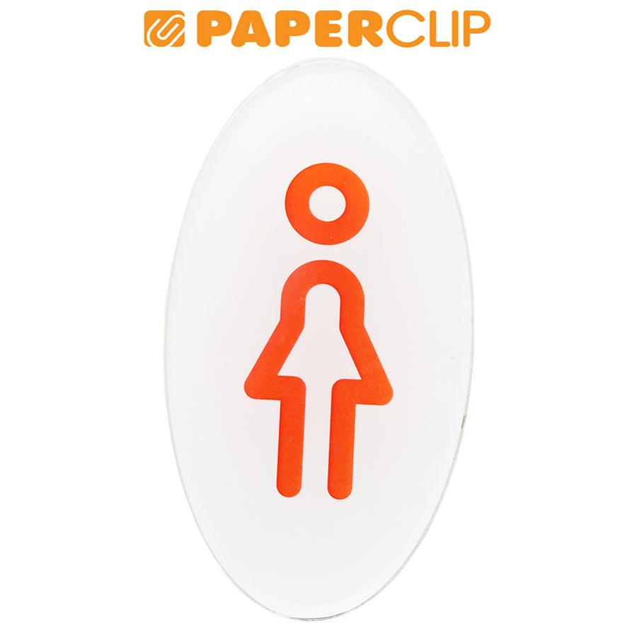 

SIGN ACRYLIC OVAL - WANITA