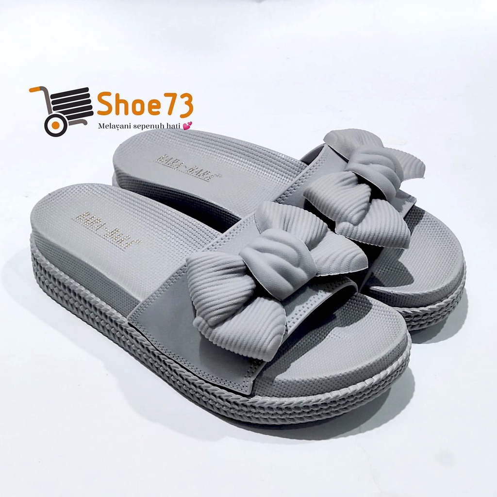 BARA BARA JSL 895 B-21BW NEW SIZE 36-40 ORIGINAL l Sandal selop jelly wanita l Sendal kokop cewek impor