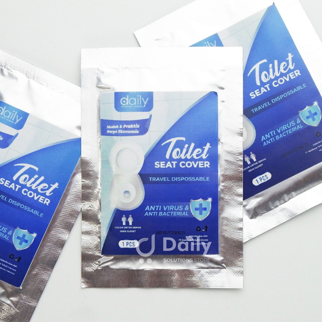 ALAS DUDUK KLOSET ANTIBACTERIAL / DAILY TOILET SEAT COVER DISPOSABLE