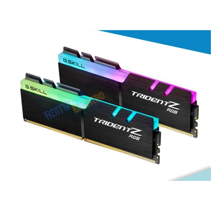 RAM MEMORY DDR4 GSKILL TRIDENT Z RGB 16 GB KIT 3200MHz 16GB 3200 Mhz