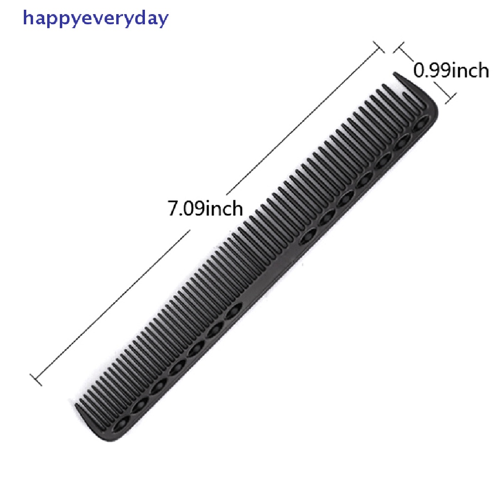 [happy] Sisir Rambut &amp; Pangkas Rambut Logam Aluminium Salon Profesional Anti Statis [ID]