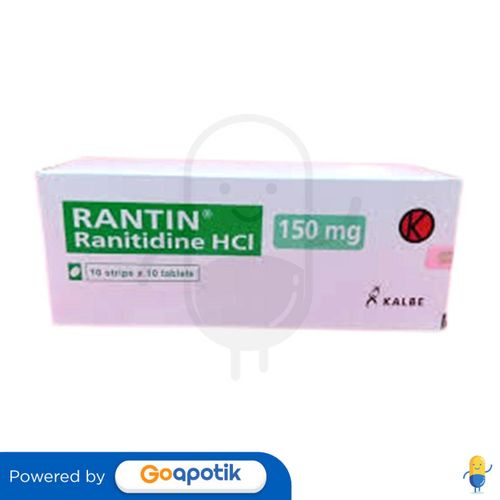 RANTIN 150 MG BOX 100 TABLET